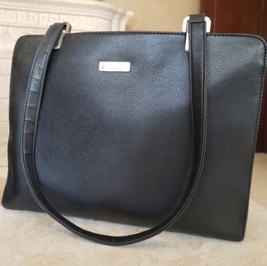 Liz Claiborne Women's Black Office Tote/Bag/Purse